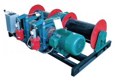 雙卷筒卷揚(yáng)機(jī)涂油效果圖